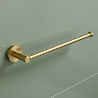Towel Bar 300mm - Brushed Brass Finish Main image