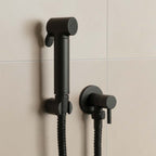 Black Douche Shower Spray Kit - Matt Finish