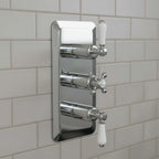Victorian Concealed Thermostatic Shower Valve Dual Outlet