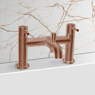 Rose Gold Bath Mixer Tap Main image