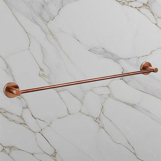 rose gold towel rail 1000