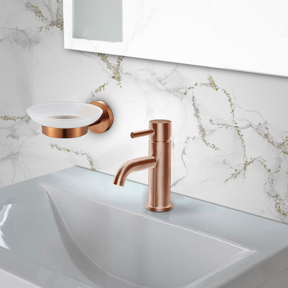 Wall Mounted Rose Gold Soap Dish Secondary image