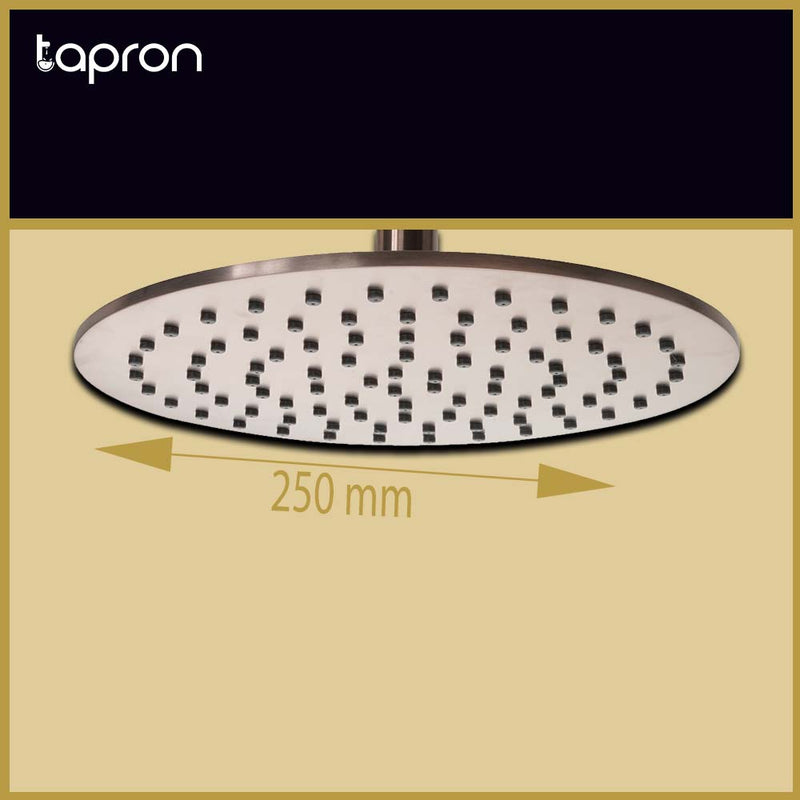 bronze Round shower head-Tapron