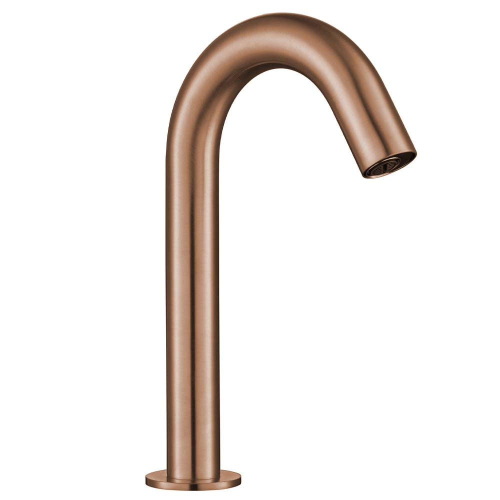 Sensor motion basin tap brushed bronze