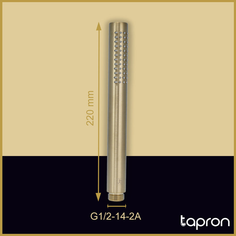 Brushed Brass Shower Accessories-Tapron