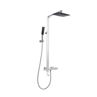 Shower Pole with Hand Shower and Bath Spout  Main image