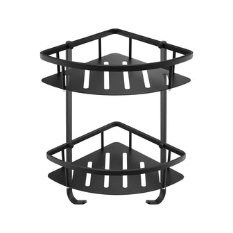 2-Tier Shower Basket - Matt Black Secondary image