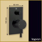 VOS Single Lever Diverter Valve-Tapron