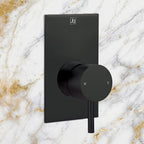 Single Lever Concealed Manual Shower Valve - Matt Black
