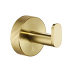 Single Robe Hook - Brushed Brass