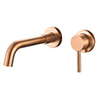 Single_lever_basin_mixer_wall_mounted_rose_gold