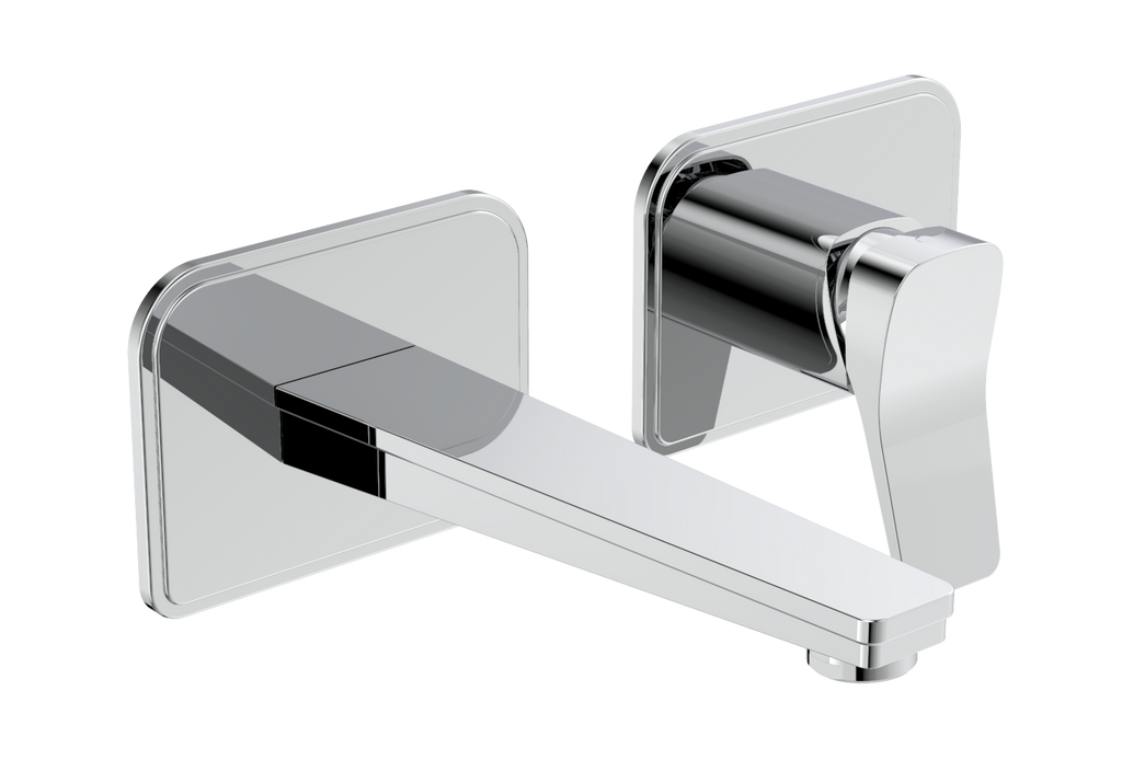 Single_lever_wall_mounted_basin_mixer_chrome