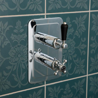 Single outlet traditional concealed shower valve  Main image