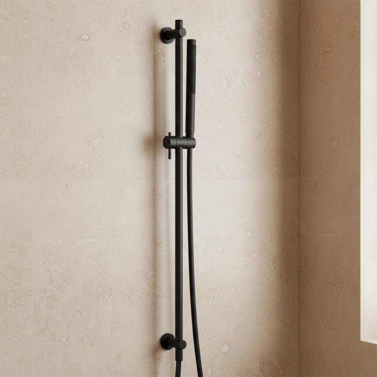 Slide Rail Kit with Pencil Handset - Matt Black Main image