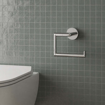 Square Toilet Roll Holder - Chrome Main image