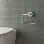  Square Toilet Roll Holder - Chrome