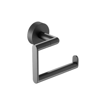 EVVO Square Toilet Roll Holder - Matt Black Secondary image