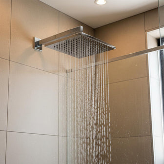 Square shower head 200mm Main image