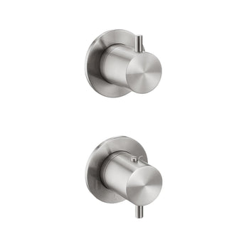 Stainless Steel 2 Outlet Concealed Thermostatic Shower Valve Secondary image
