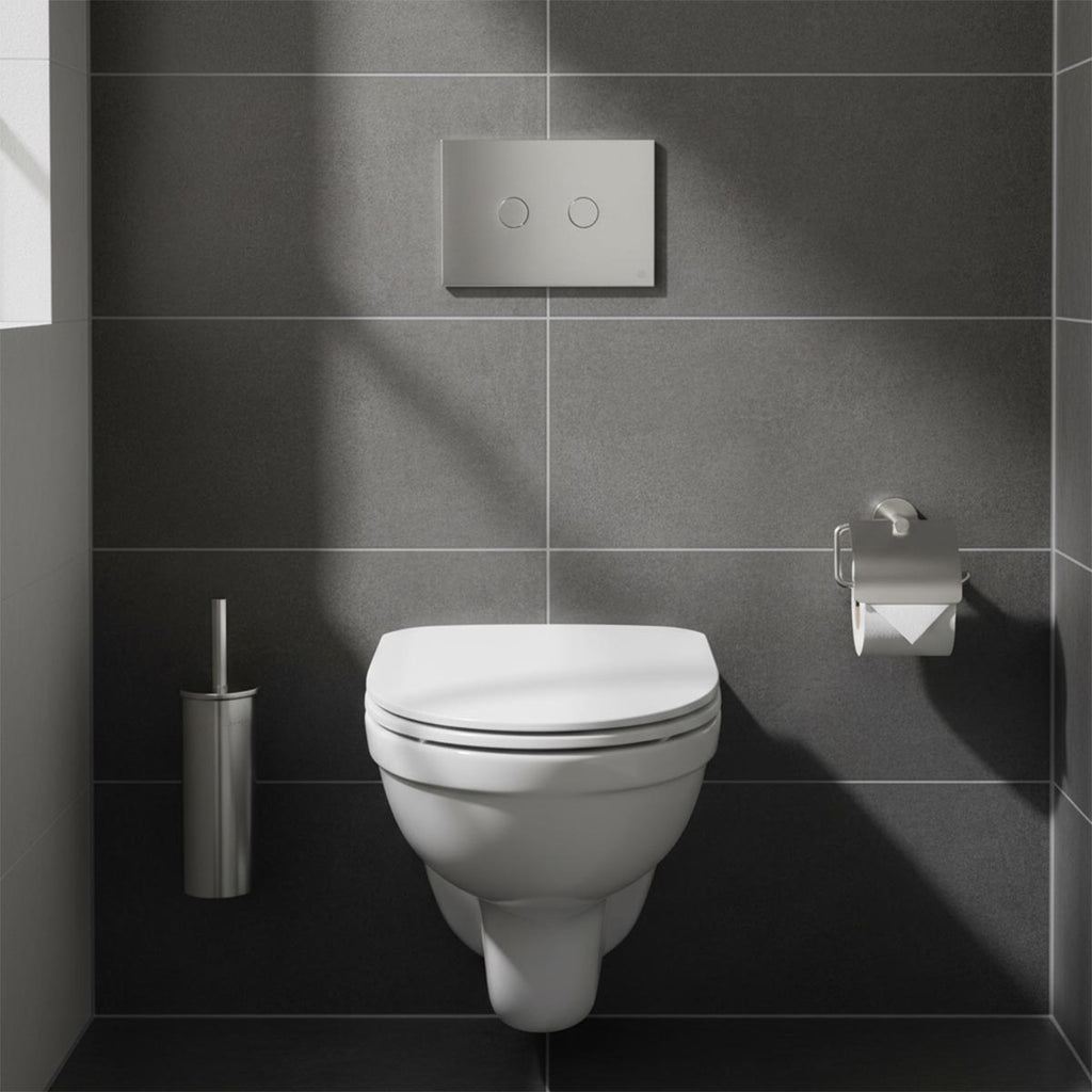 Stainless Steel Concealed Cistern Flush Plate