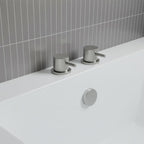 Brushed Stainless Steel Deck Panel Valves
