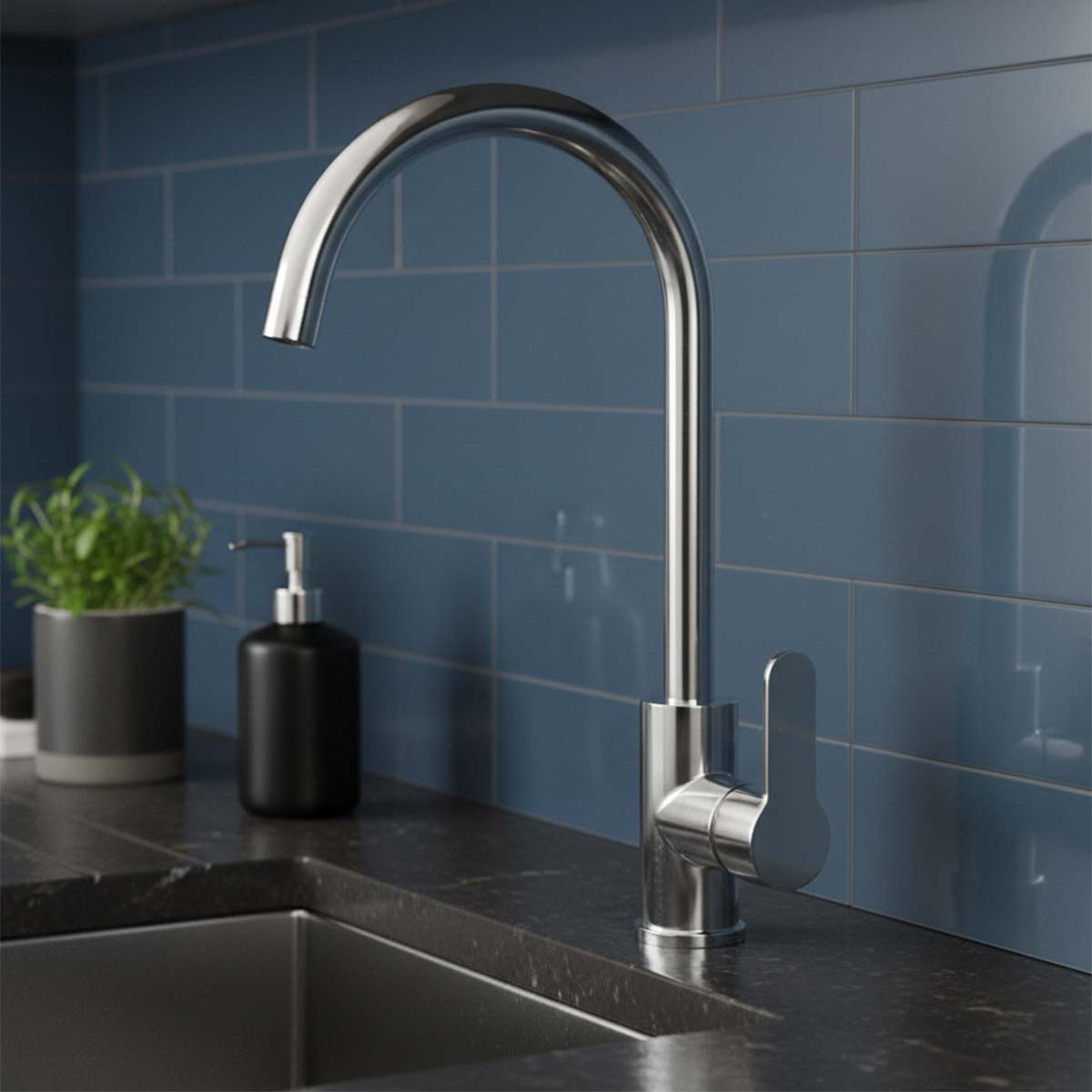 Stainless Steel Kitchen Sink Mixer Tap
