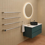 Stainless Steel Round Bar Heated Dry Electric Towel Rail