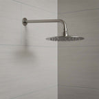 Stainless Steel Wall Mounted Shower Arm 400mm and Shower Head 300mm