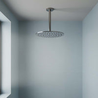 Stainless steel ceiling shower arm 200mm and head 300mm