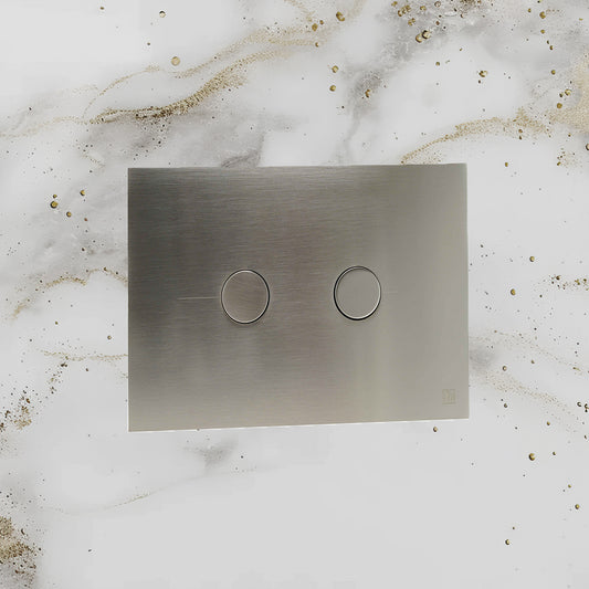 Stainless Steel Concealed Cistern Flush Plate 1000