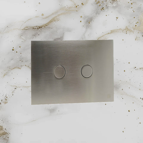 Stainless Steel Concealed Cistern Flush Plate