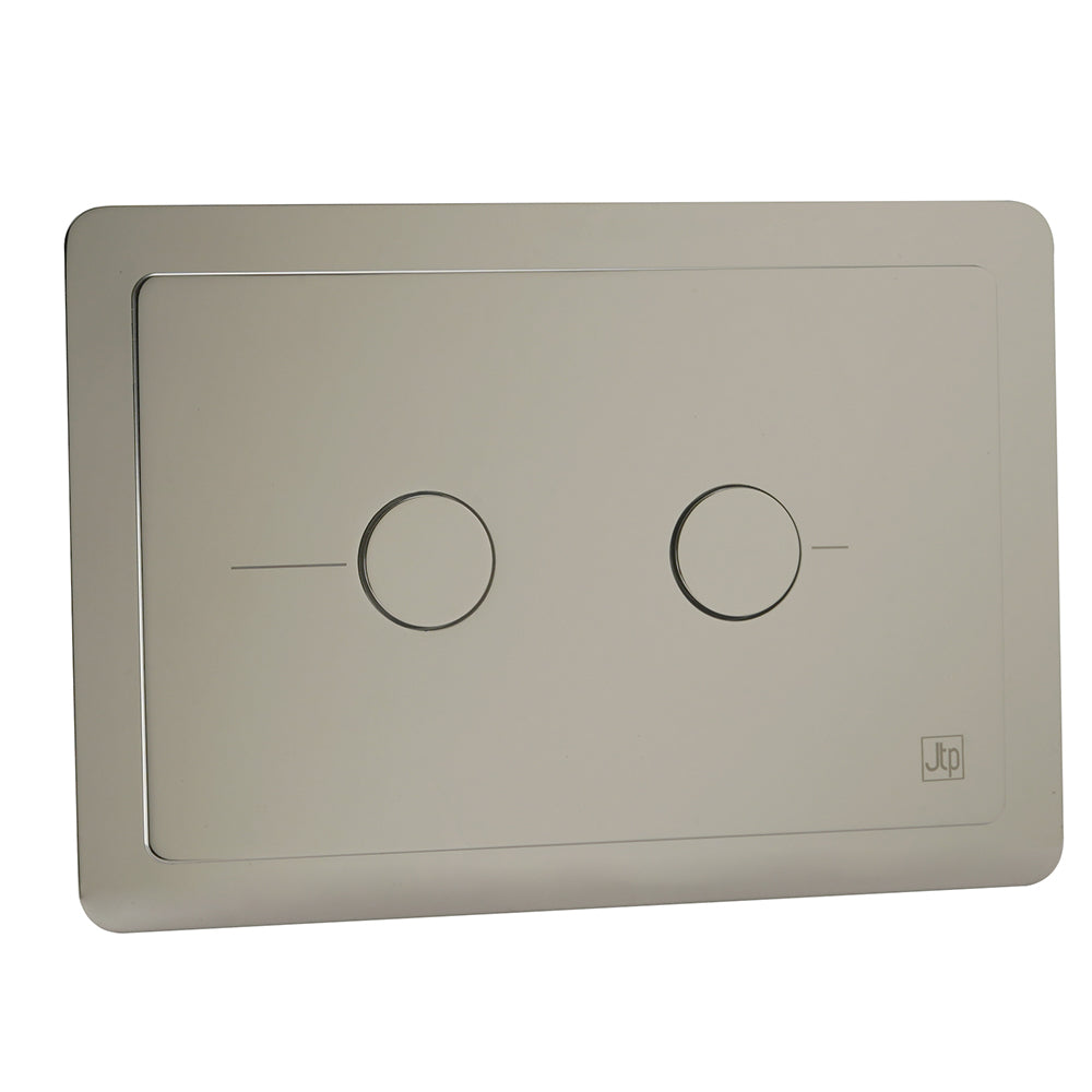 Traditional Brass Dual Flush Plates Secondary image