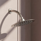 Stainless Steel Ultra Slim Shower Head And Shower Arm - 300mm