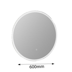 round led mirror