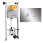 back to wall toilet with concealed cistern