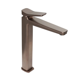 Tall basin tap brushed bronze  Main image