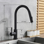 kitchen mixer tap with pull out spray