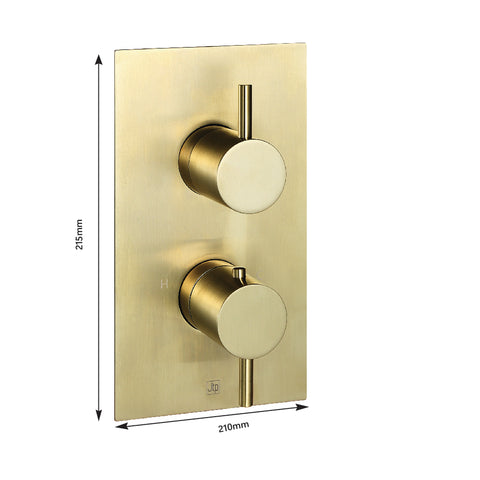 thermostatic shower valve