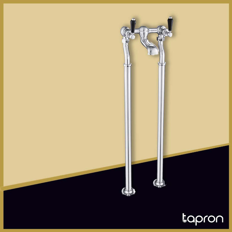 Traditional Freestanding Bath Mixer Tap with 2 Outlets –Tapron
