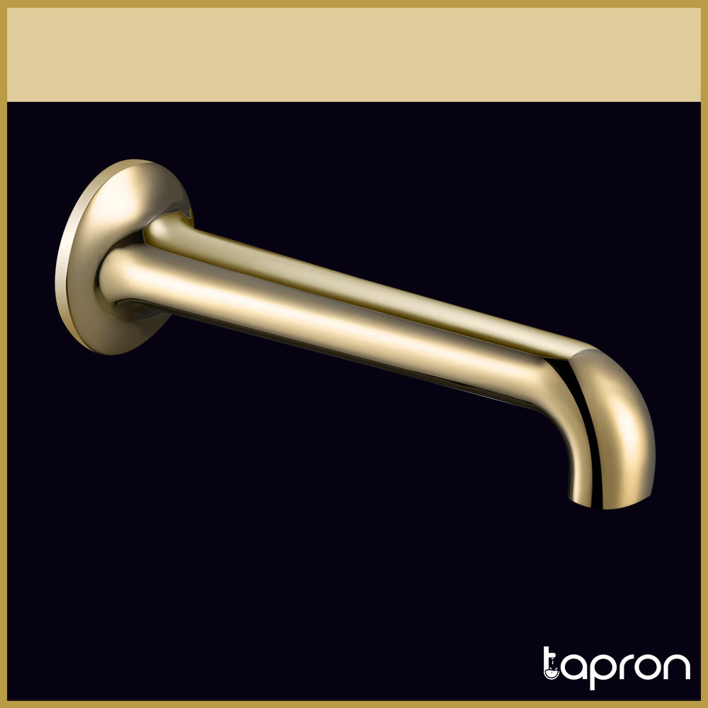 Wall-Mounted Bath Spout- Gold Secondary image
