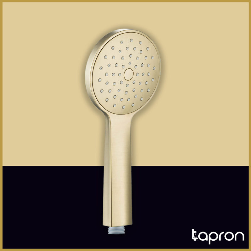 Gold Shower Handset with Single Flow -Tapron