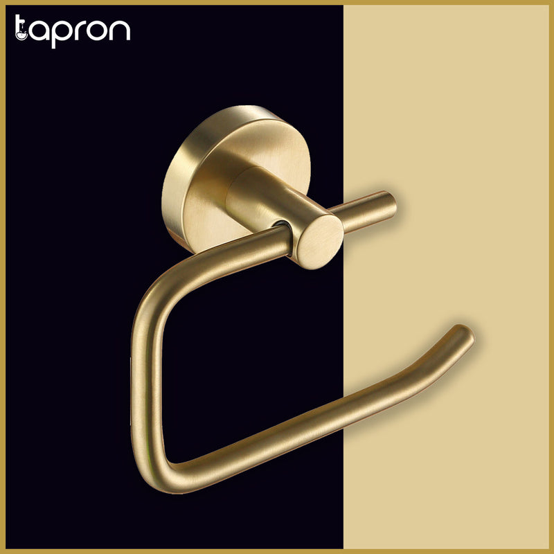 Gold Toilet Roll Holder -Tapron