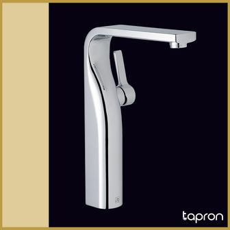 Deck Mounted Tall Basin Mixer Tap Secondary image