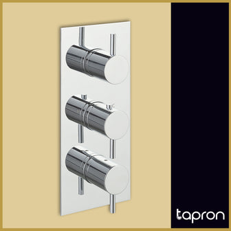 Concealed 3 Way Thermostatic Shower Mixer Valve Secondary image