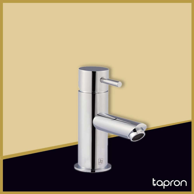 Chrome Single-Lever Deck-Mounted Basin Mixer Tap-Tapron