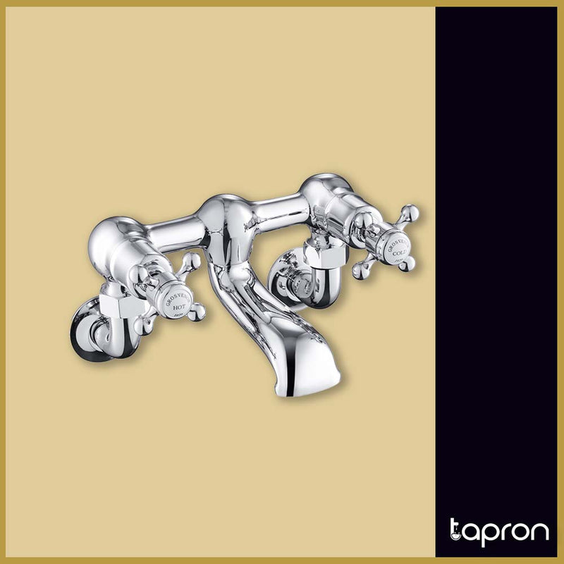 Chrome Bath Filler Wall Mounted Tap-Tapron 