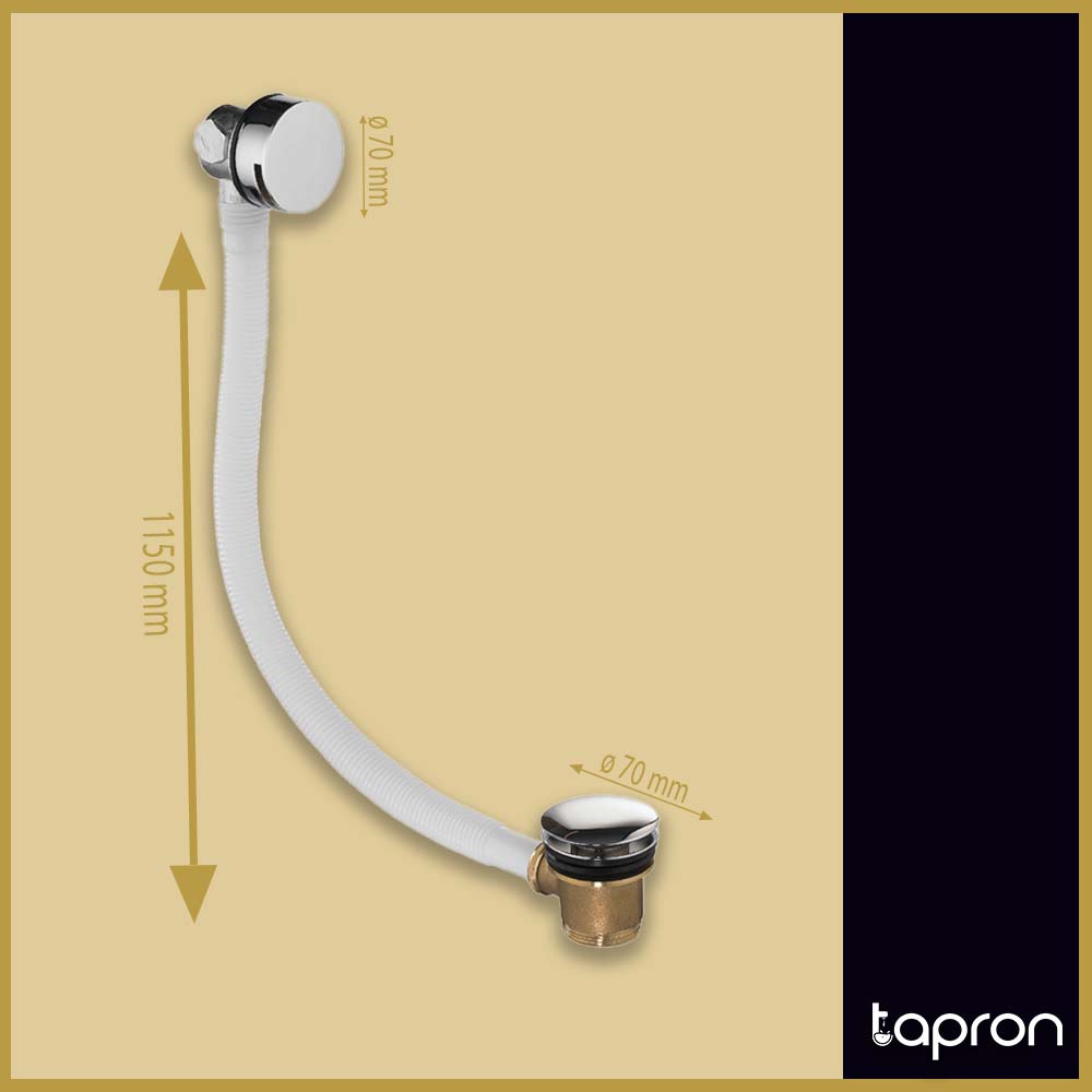 Chrome Bathroom Taps-Tapron