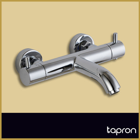 Wall Mounted Thermostatic Bath Mixer Tap-Tapron
