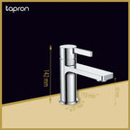 Mini Single-Lever Deck-Mounted Basin Mixer Tap-Tapron