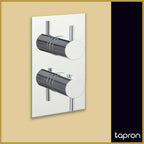 3 Way Concealed Diverter Shower Mixer Valve-Tapron